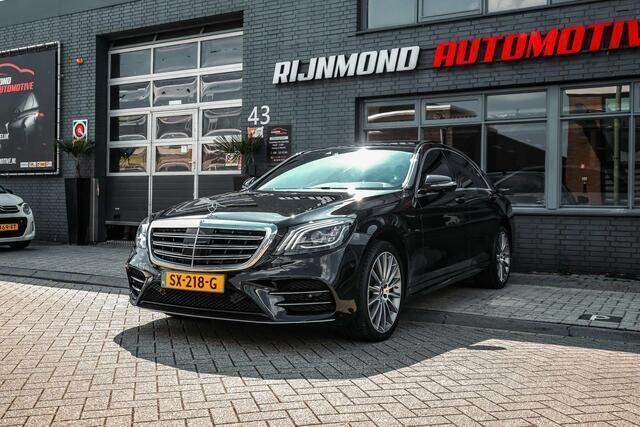 Zwart Gebruikt 2018 Mercedes S350 Premium Sedan | € 64.395 - Afbeelding 1/4