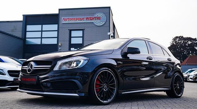 Zwart Gebruikt 2014 Mercedes A45 AMG AMG Hatchback | € 22.895 (Super prijs) - Afbeelding 1/4