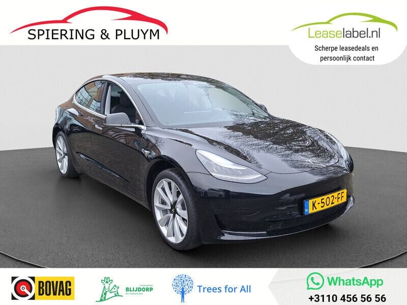 Zwart Gebruikt 2020 Tesla Model 3 Standard Range Sedan | € 23.740 (Eerlijke prijs) - Afbeelding 1/4