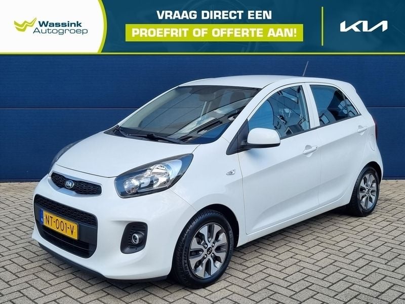 Wit Gebruikt 2017 Kia Picanto Hatchback | € 9.385 (Iets duurder) - Afbeelding 1/4
