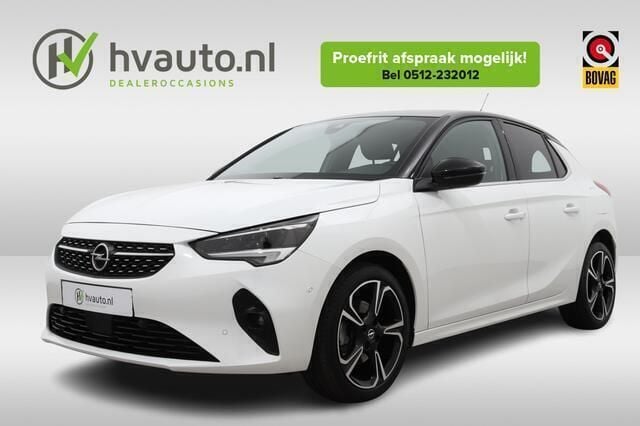 Wit Gebruikt 2023 Opel Corsa Elegance Hatchback | € 18.500 (Eerlijke prijs) - Afbeelding 1/4