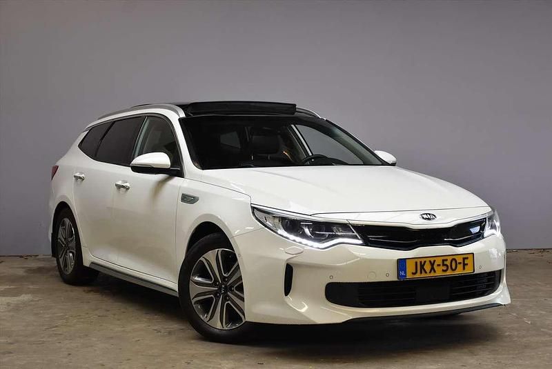 Occasion Kia Optima 206 PK (151 kW) 2018 Wit Stationwagen