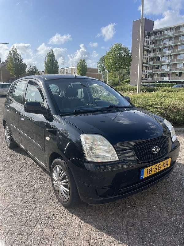 Zwart Gebruikt 2006 Kia Picanto Hatchback | € 1.100 (Goede deal) - Afbeelding 1/4