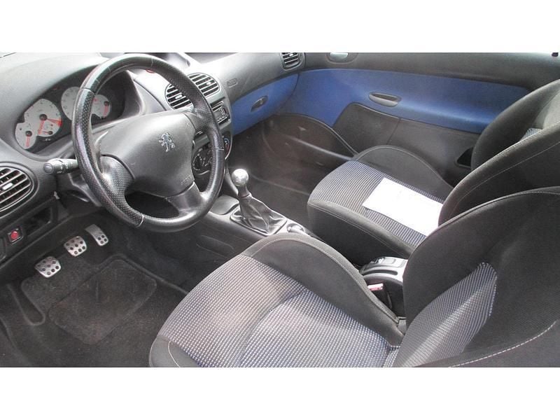 Occasion Peugeot 206 109 PK (80 kW) 2002 Blauw Cabriolet
