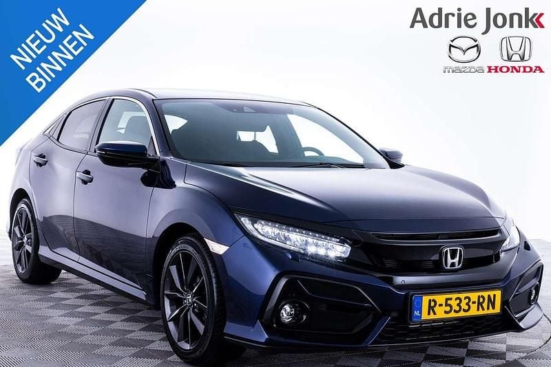 Blauw Gebruikt 2021 Honda Civic Elegance Hatchback | € 20.939 (Eerlijke prijs) - Afbeelding 1/4