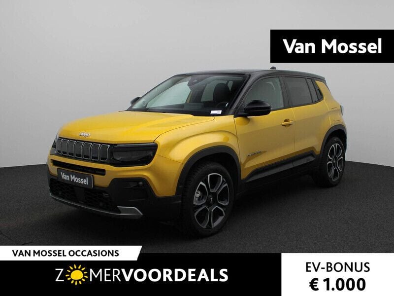 Geel Gebruikt 2023 Jeep Avenger EV SUV | € 26.400 (Goede deal) - Afbeelding 1/4