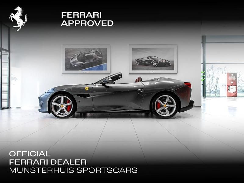 Occasion Ferrari Portofino 601 PK (442 kW) 2018 Grijs (metallic) Cabriolet