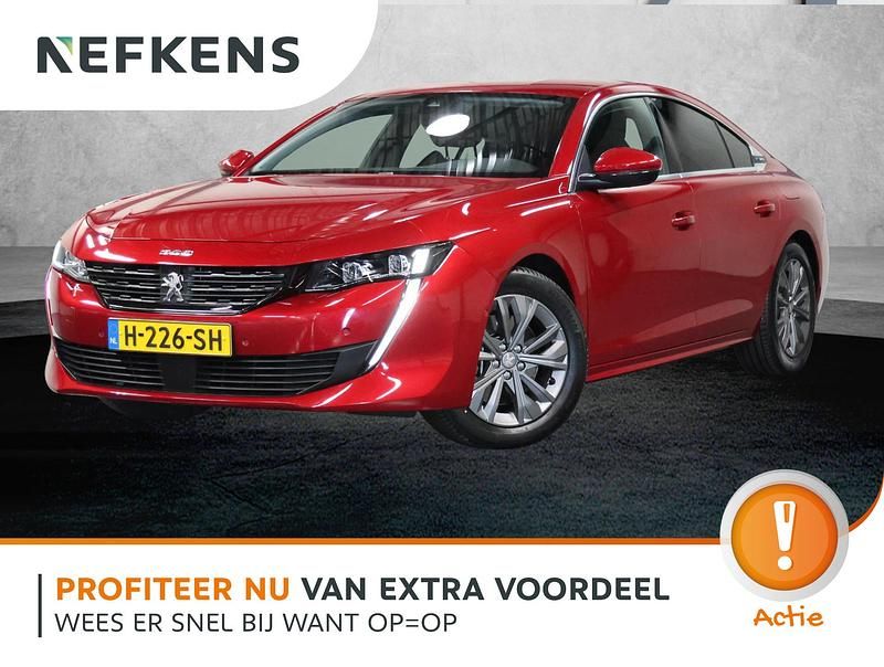 Rood Gebruikt 2020 Peugeot 508 Allure Hatchback | € 21.900 (Goede deal) - Afbeelding 1/4