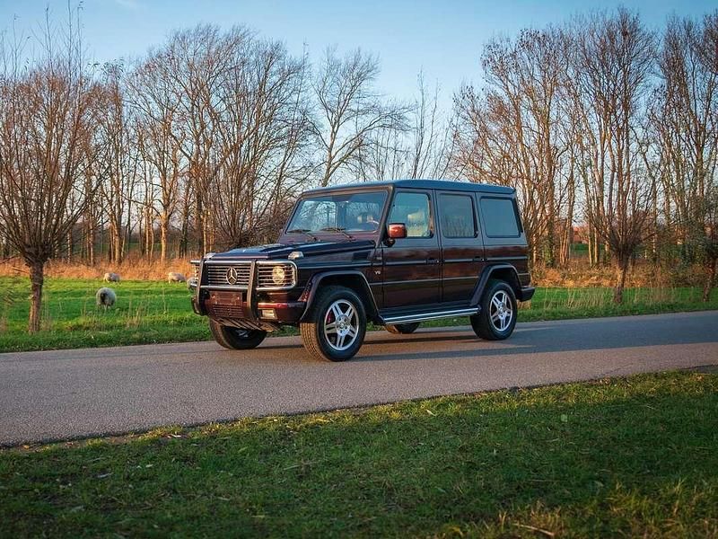 Occasion Mercedes G500 Classic 296 PK (217 kW) 2000 Paars SUV