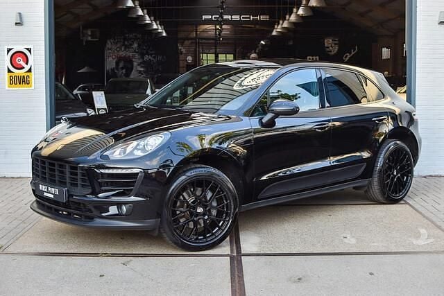 Zwart, metallic lak Gebruikt 2017 Porsche Macan SUV | € 32.900 (Goede deal) - Afbeelding 1/4