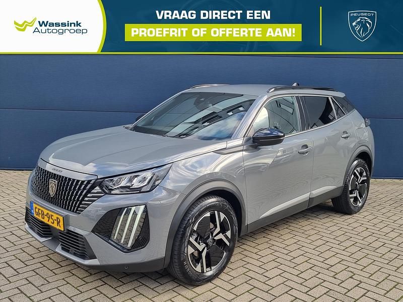 Grijs Gebruikt 2024 Peugeot 2008 Allure SUV | € 21.990 (Eerlijke prijs) - Afbeelding 1/4