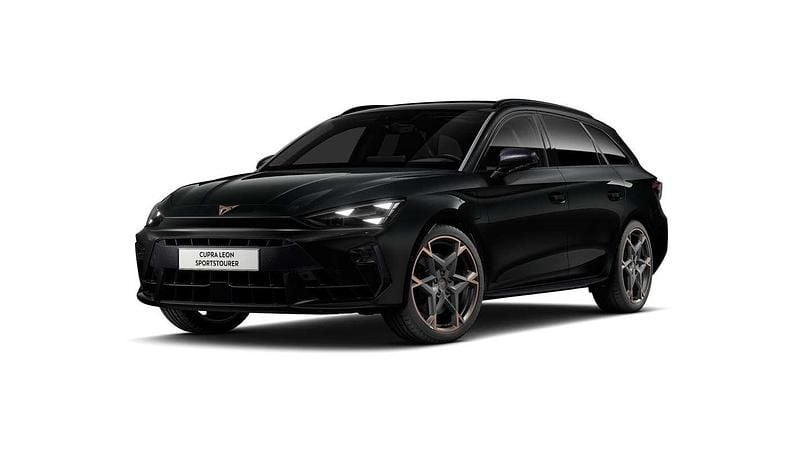 Zwart Nieuw 2025 Cupra Leon VZ Stationwagen | € 53.062 (Eerlijke prijs) - Afbeelding 1/4