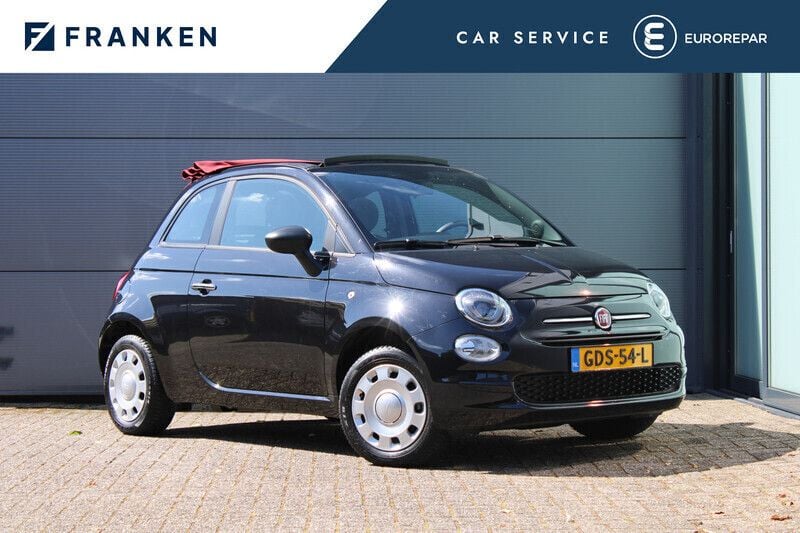 Zwart Gebruikt 2023 Fiat 500C Cabriolet | € 14.645 (Goede deal) - Afbeelding 1/4