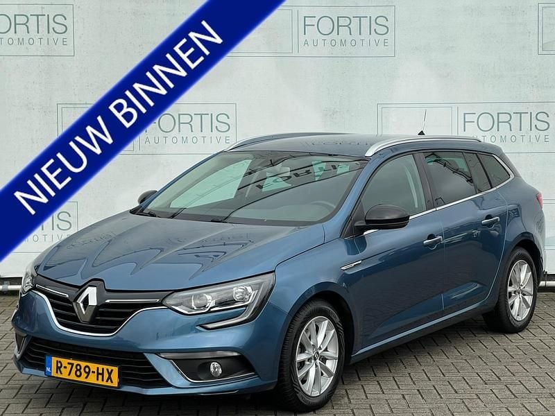 Blauw Gebruikt 2018 Renault Mégane GrandTour LIMITED Stationwagen | € 12.500 (Eerlijke prijs) - Afbeelding 1/4