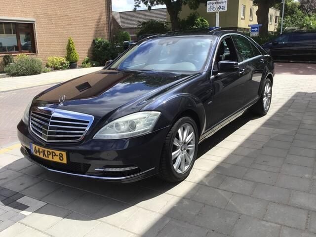 Zwart Gebruikt 2010 Mercedes S400 Sedan | € 13.500 (Super prijs) - Afbeelding 1/4