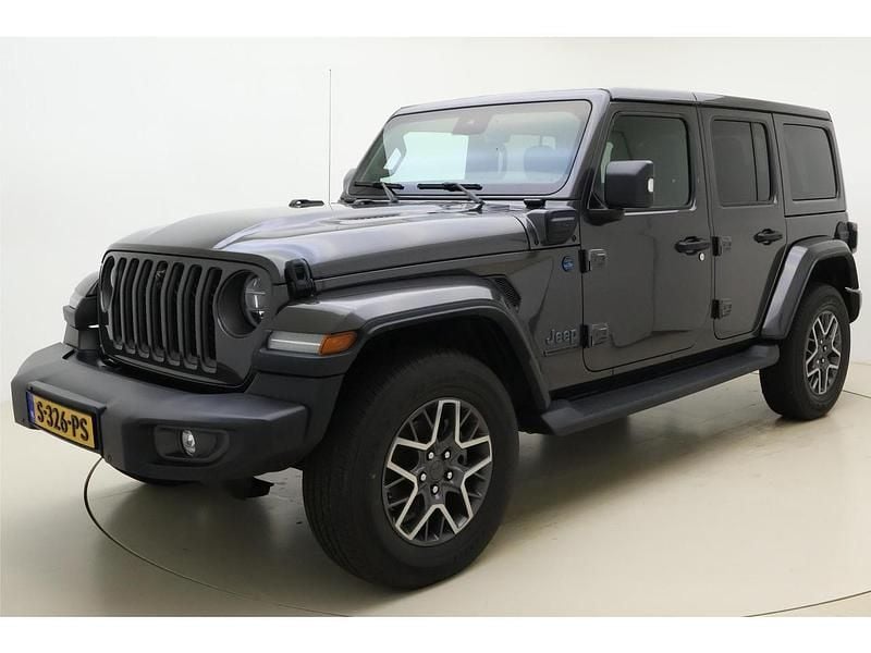 Grijs Gebruikt 2021 Jeep Wrangler Unlimited 80th Anniversary SUV | € 58.945 (Super prijs) - Afbeelding 1/1