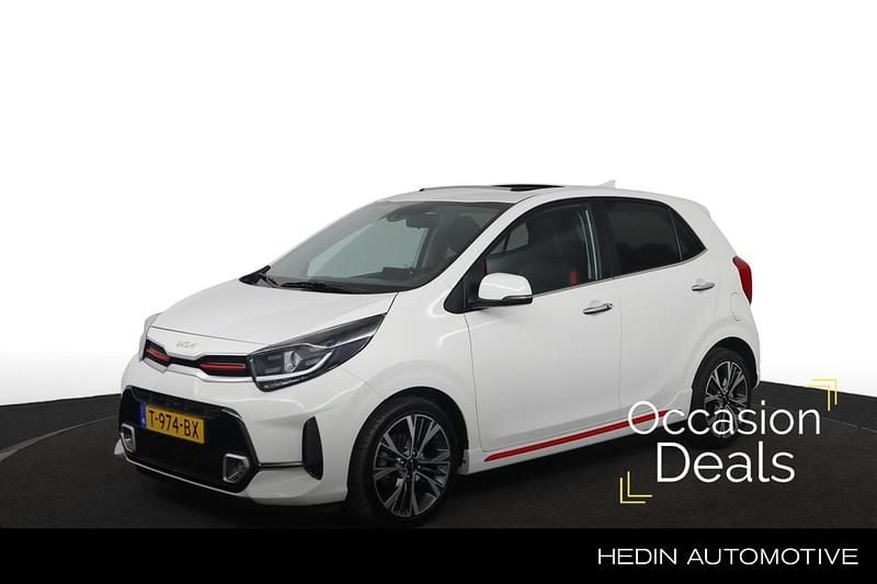 Wit Occasion 2023 Kia Picanto GT-Line Hatchback | € 17.995 (Eerlijke prijs) - Afbeelding 1/4