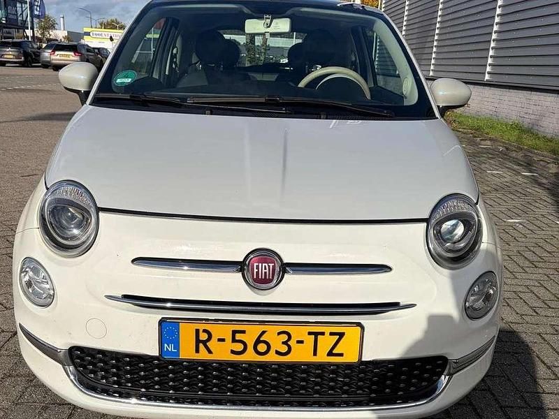 Wit Gebruikt 2021 Fiat 500 Sport Hatchback | € 10.500 (Goede deal) - Afbeelding 1/4