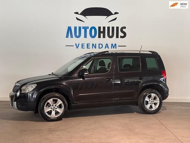 Zwart Gebruikt 2011 Skoda Yeti Tour SUV | € 6.995 (Eerlijke prijs) - Afbeelding 1/4
