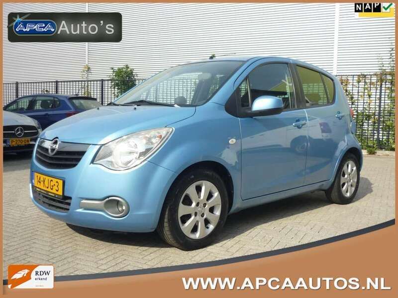 Blauw Gebruikt 2009 Opel Agila Edition Hatchback | € 3.945 (Eerlijke prijs) - Afbeelding 1/4