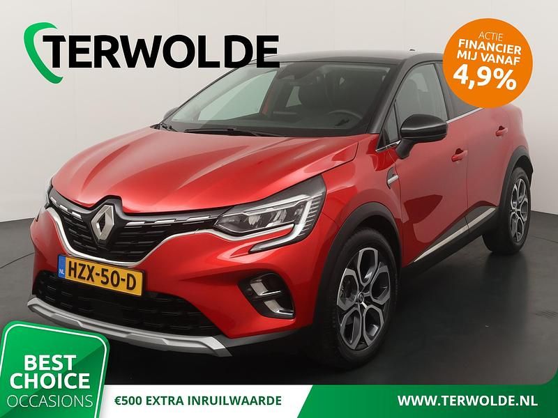 Rood Occasion 2024 Renault Captur Techno SUV | € 27.840 - Afbeelding 1/4