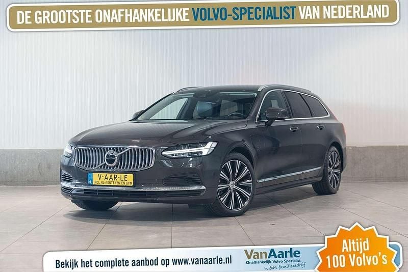 Grijs, metallic lak Gebruikt 2021 Volvo V90 Inscription Stationwagen | € 35.250 (Super prijs) - Afbeelding 1/3