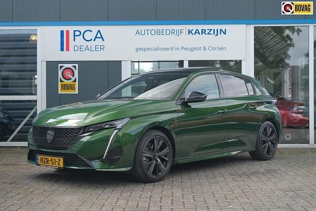 Groen Gebruikt 2023 Peugeot 308 GT Hatchback | € 30.950 (Eerlijke prijs) - Afbeelding 1/4