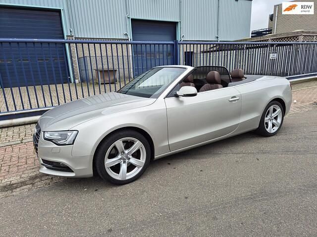 Bruin Gebruikt 2014 Audi A5 Cabriolet Sport Cabriolet | € 17.950 (Eerlijke prijs) - Afbeelding 1/4
