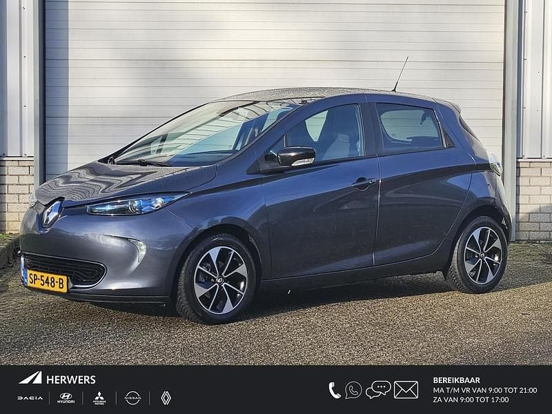 Gris titanium kpn Occasion 2018 Renault Zoe Intens Hatchback | € 9.935 (Eerlijke prijs) - Afbeelding 1/4