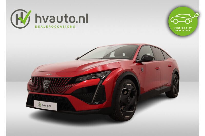 Rood Gebruikt 2024 Peugeot 408 GT Sedan | € 33.695 (Eerlijke prijs) - Afbeelding 1/4