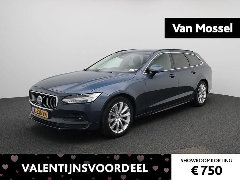 Occasion Volvo V90 Business Edition 197 PK (144 kW) 2021 Blauw Stationwagen