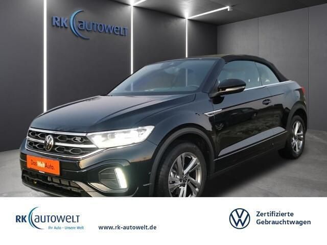 Zwart Occasion 2022 VW T-Roc Cabriolet R-line Cabriolet | € 35.083 (Eerlijke prijs) - Afbeelding 1/3