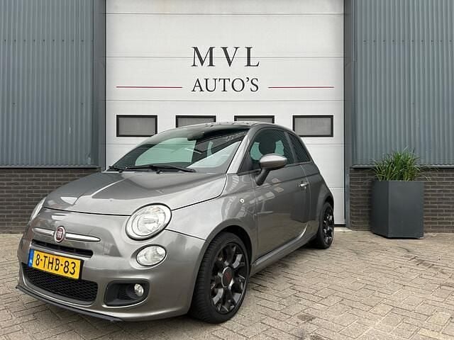 Grijs Gebruikt 2014 Fiat 500S Hatchback | € 3.990 (Goede deal) - Afbeelding 1/4