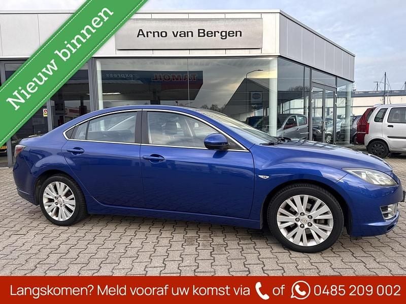 Blauw Occasion 2008 Mazda 6 Touring Sedan | € 6.999 (Eerlijke prijs) - Afbeelding 1/4