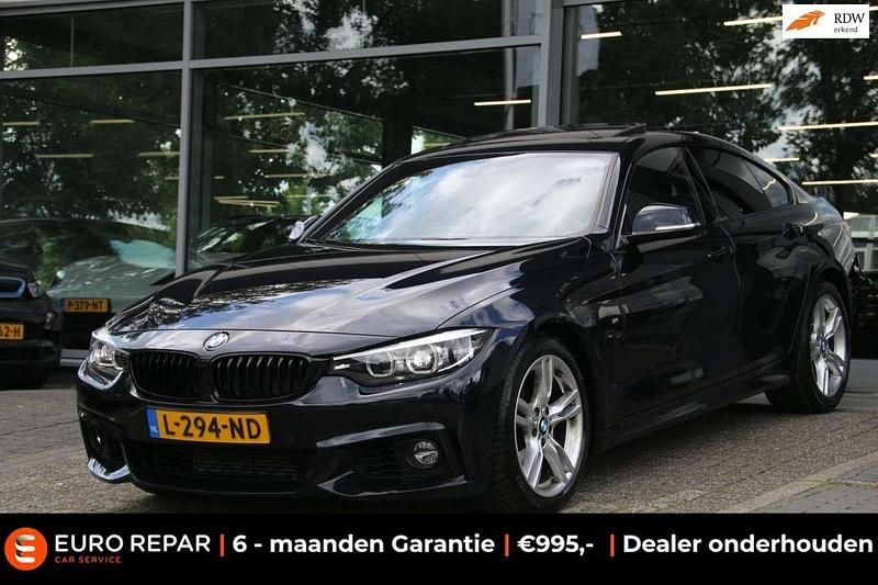 Zwart Gebruikt 2021 BMW 418 Gran Coupé Executive Coupé | € 24.995 (Goede deal) - Afbeelding 1/4