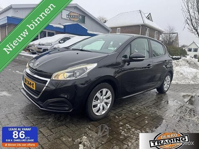 Zwart Occasion 2018 Peugeot 208 Active Hatchback | € 5.250 (Goede deal) - Afbeelding 1/4