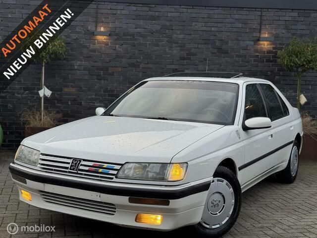 Wit Gebruikt 1992 Peugeot 605 Sedan | € 3.995 - Afbeelding 1/4