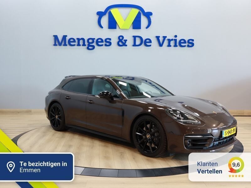 Bruin Gebruikt 2023 Porsche Panamera Platinum Edition Sedan | € 99.995 (Eerlijke prijs) - Afbeelding 1/3