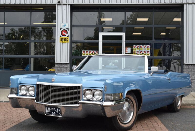 Blauw Gebruikt 1970 Cadillac Coupé DeVille Coupé | € 47.500 - Afbeelding 1/4