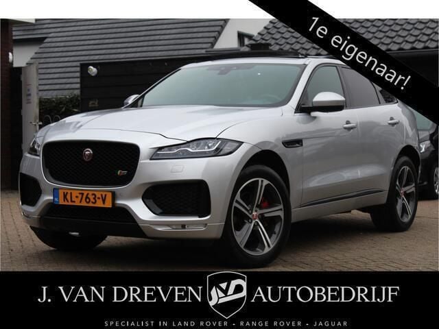 Grijs Gebruikt 2016 Jaguar F-Pace First Edition SUV | € 38.430 (Eerlijke prijs) - Afbeelding 1/4