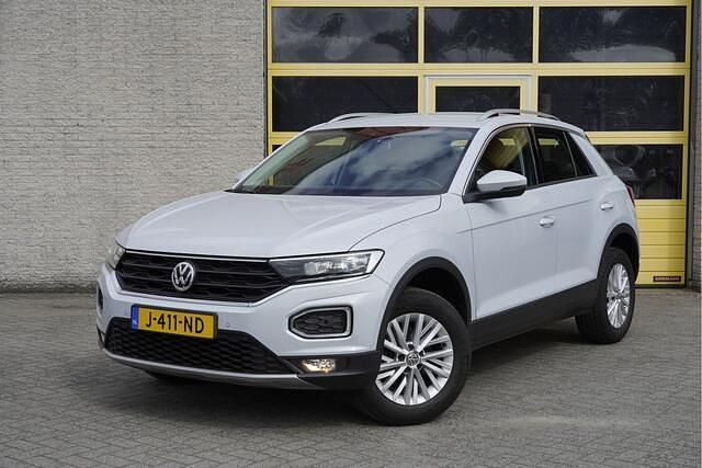 Wit Gebruikt 2020 VW T-Roc Business SUV | € 19.950 (Super prijs) - Afbeelding 1/4