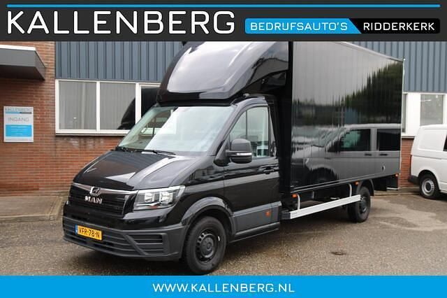 Zwart Gebruikt 2020 MAN TGE Van | € 34.850 - Afbeelding 1/4