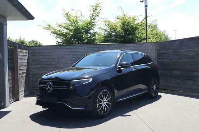 Zwart Gebruikt 2021 Mercedes EQC400 SUV | € 76.999 - Afbeelding 1/4