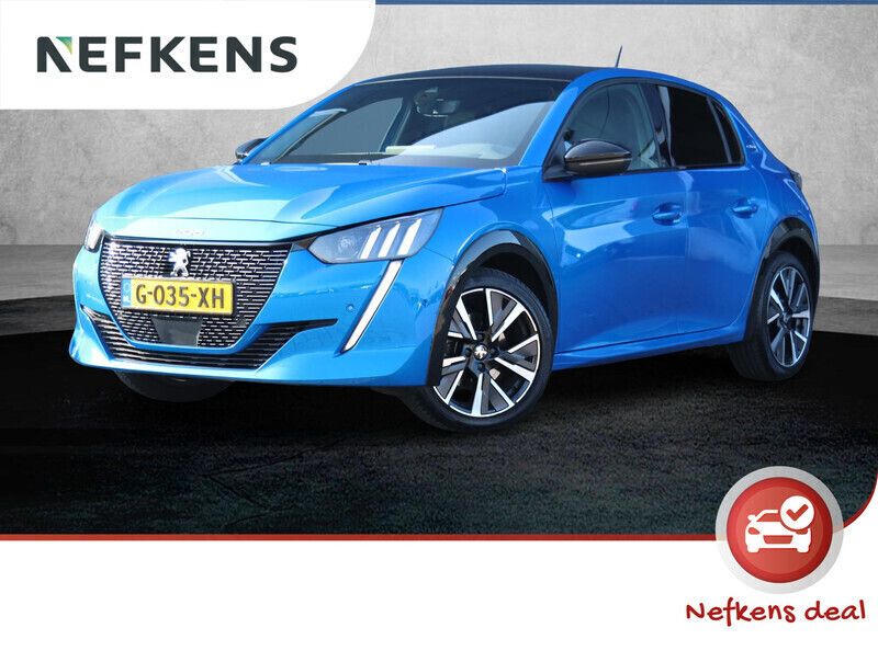 Blauw Gebruikt 2020 Peugeot 208 GT-line Hatchback | € 18.425 (Duur) - Afbeelding 1/4