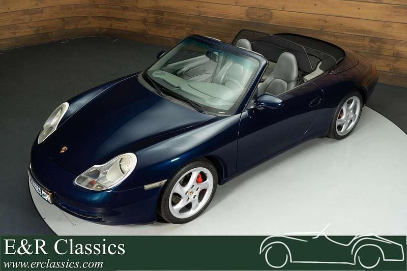 Occasion Porsche 911 Carrera Cabriolet 299 PK (219 kW) 1999 Blauw Cabriolet