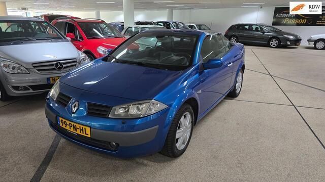 Blauw Gebruikt 2004 Renault Mégane Cabriolet Luxe Cabriolet | € 3.750 (Duur) - Afbeelding 1/4