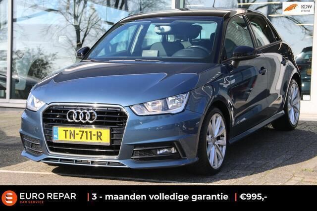 Blauw, metallic lak Gebruikt 2018 Audi A1 Sportback S-Line Hatchback | € 11.795 (Goede deal) - Afbeelding 1/4