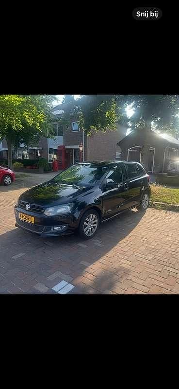 Zwart Gebruikt 2011 VW Polo Comfortline Hatchback | € 1.499 (Super prijs) - Afbeelding 1/4