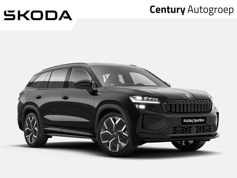 Zwart Nieuw 2025 Skoda Kodiaq Business Line SUV | € 57.092 (Eerlijke prijs) - Afbeelding 1/4