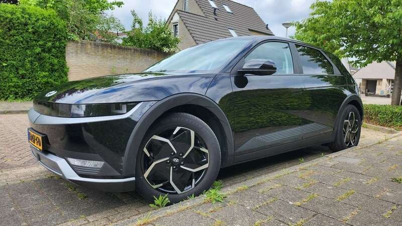 Zwart Gebruikt 2021 Hyundai Ioniq 5 SUV | € 22.750 (Super prijs) - Afbeelding 1/4